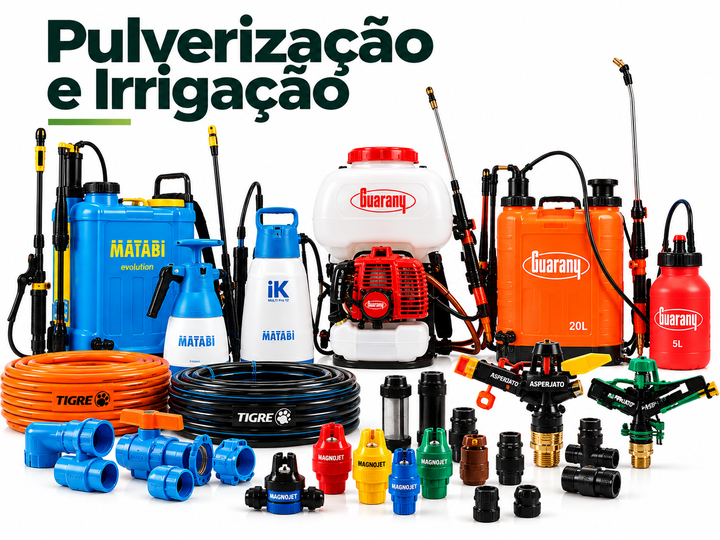 Pulverização e Irrigação