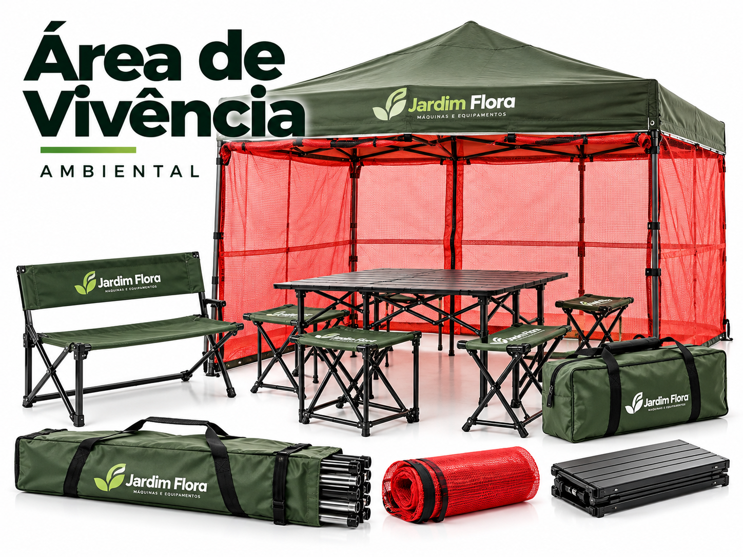 Acessórios para Área de Vivência Ambiental